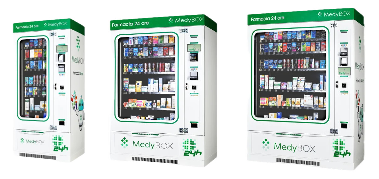 MedyBOX™ product range — Small, Medium and Large units